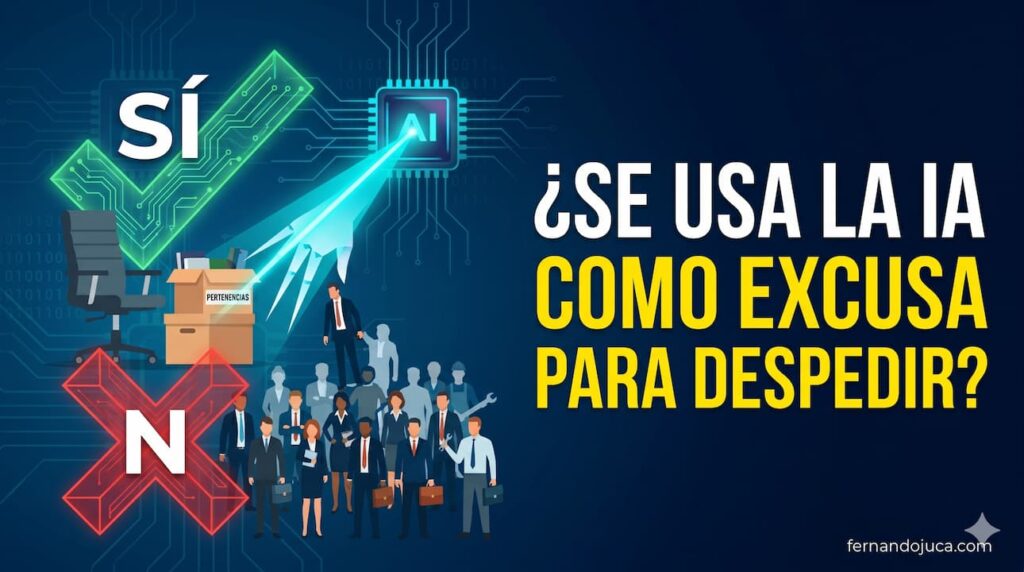 ¿Se usa la IA como excusa para despedir empleados?