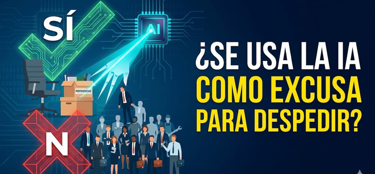 ¿Se usa la IA como excusa para despedir empleados?