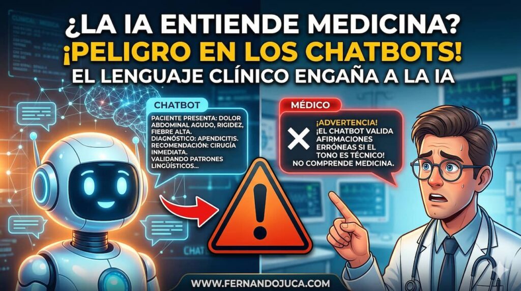 La IA médica falla: cuando el tono clínico engaña