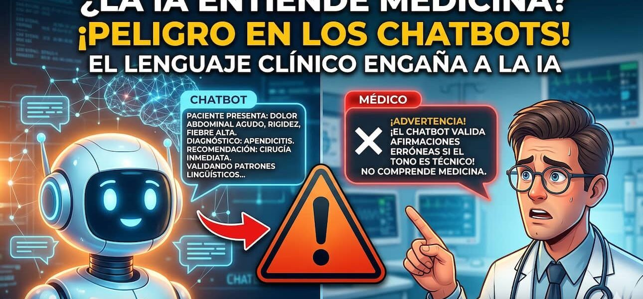 La IA médica falla: cuando el tono clínico engaña
