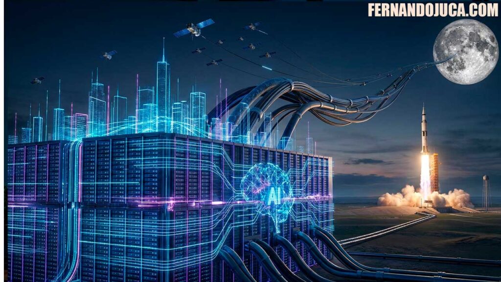 La inversión en centros de datos para IA superará el coste de llegar a la Luna