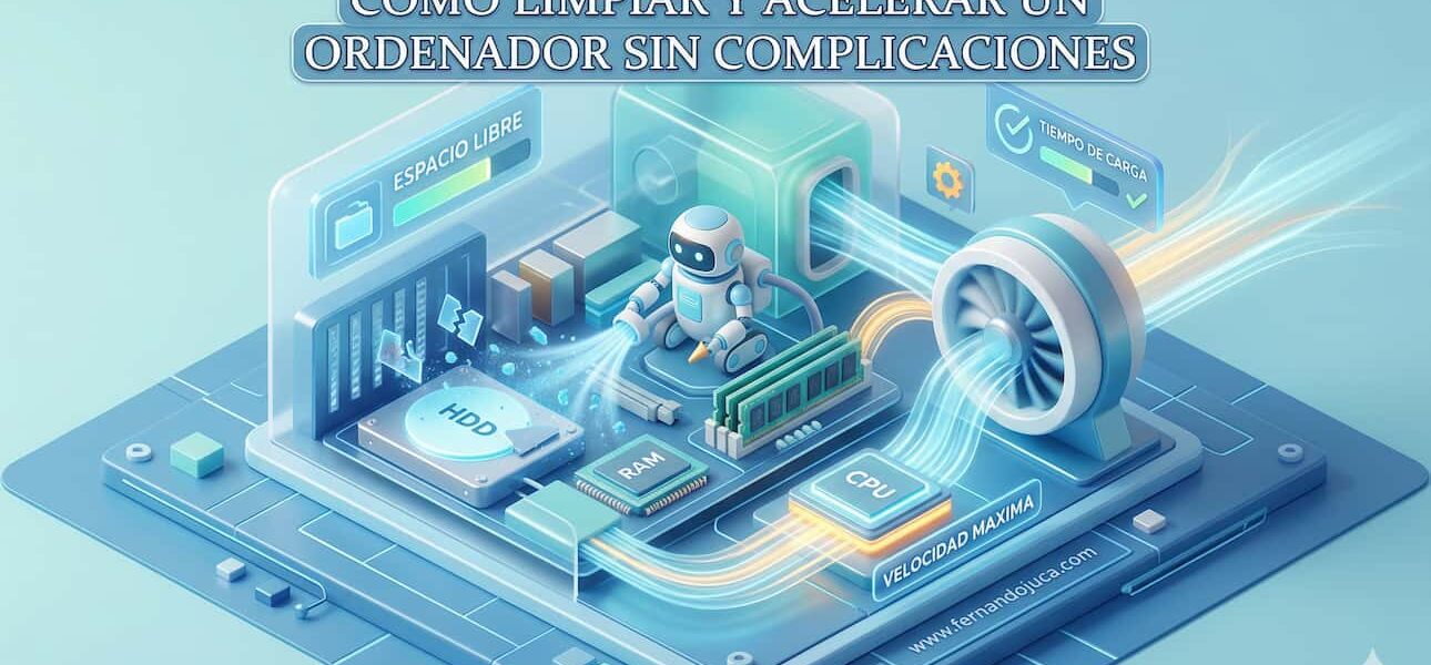 Cómo limpiar y acelerar un ordenador sin programas milagro