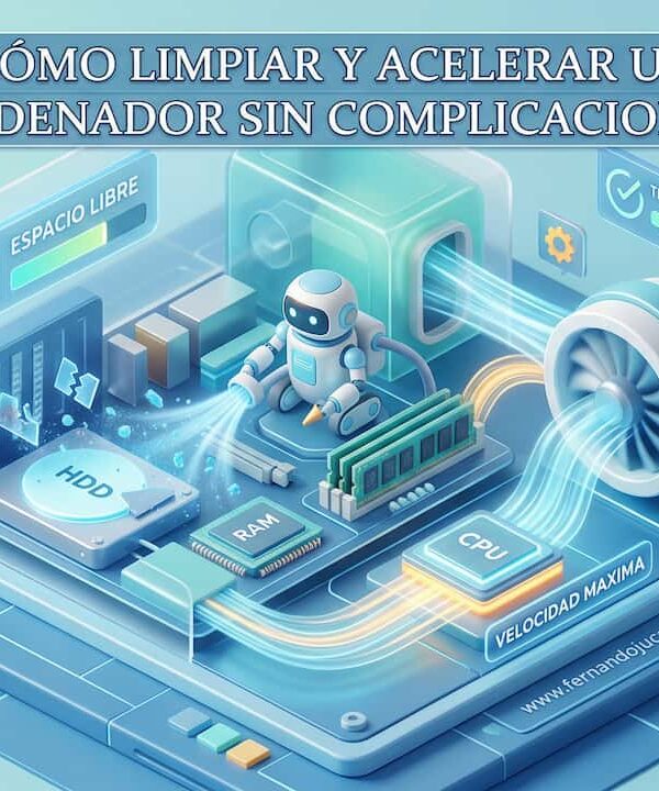 Cómo limpiar y acelerar un ordenador sin programas milagro