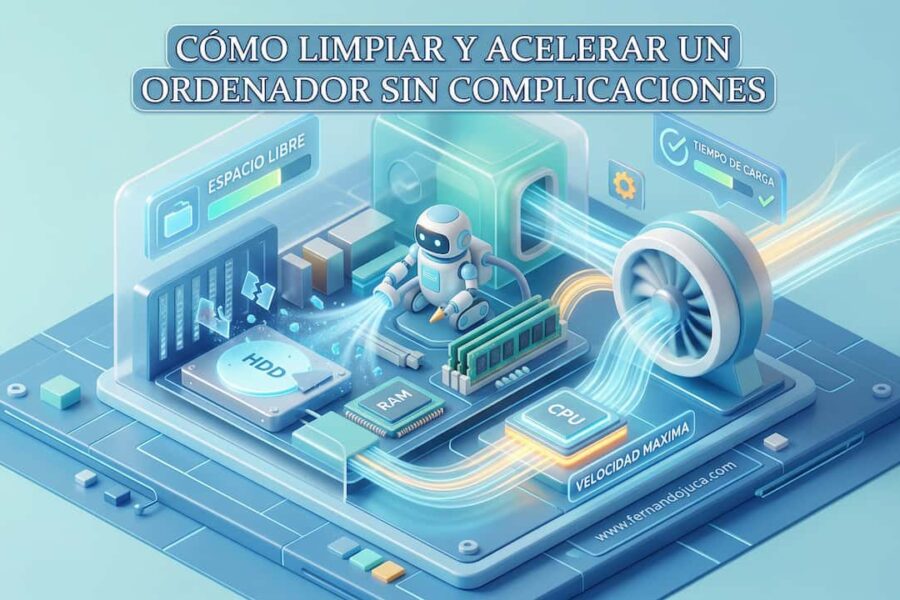 Cómo limpiar y acelerar un ordenador sin programas milagro