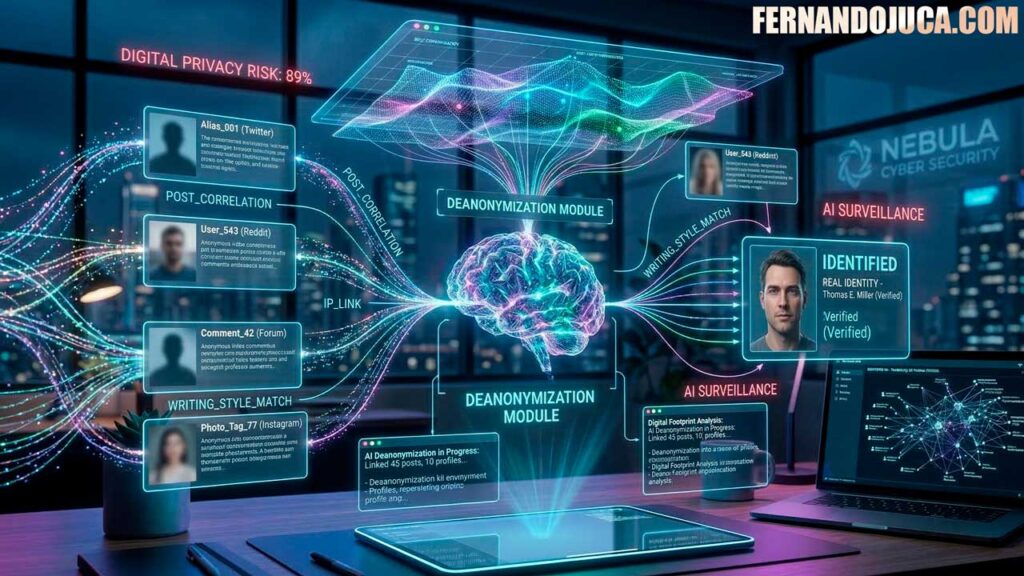 Los LLM y el fin del anonimato online: por qué tu seudónimo ya no te protege