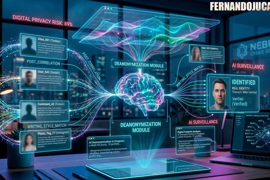 Los LLM y el fin del anonimato online: por qué tu seudónimo ya no te protege