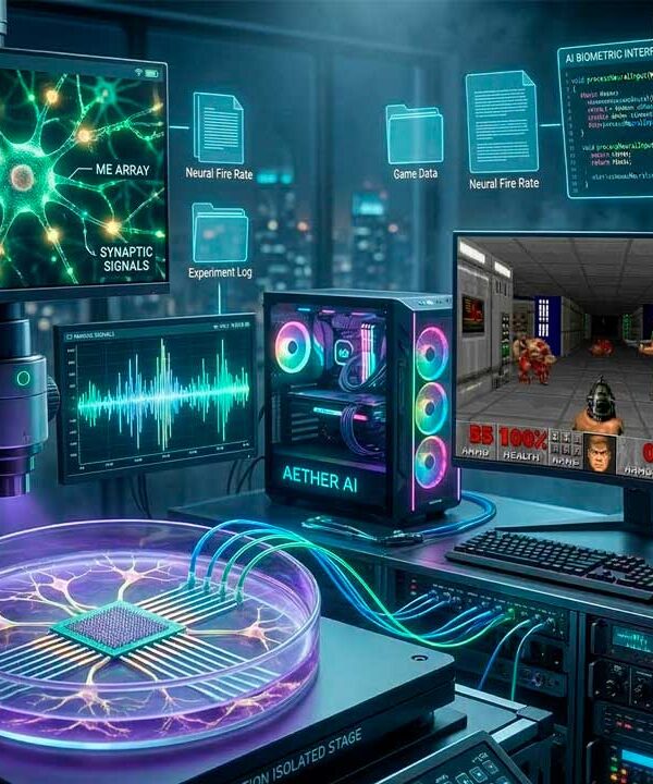 Entrenan neuronas humanas para jugar al clásico videojuego Doom