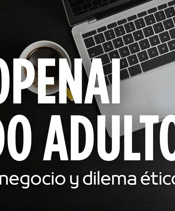 OpenAI y el modo adulto: riesgos, negocio y dilema ético