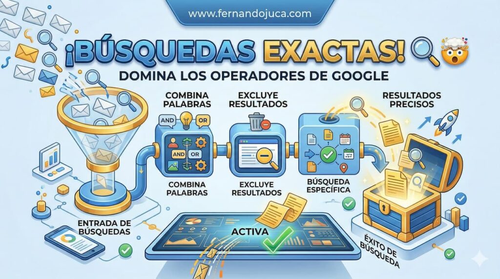 Cómo buscar mejor en Google con operadores de búsqueda
