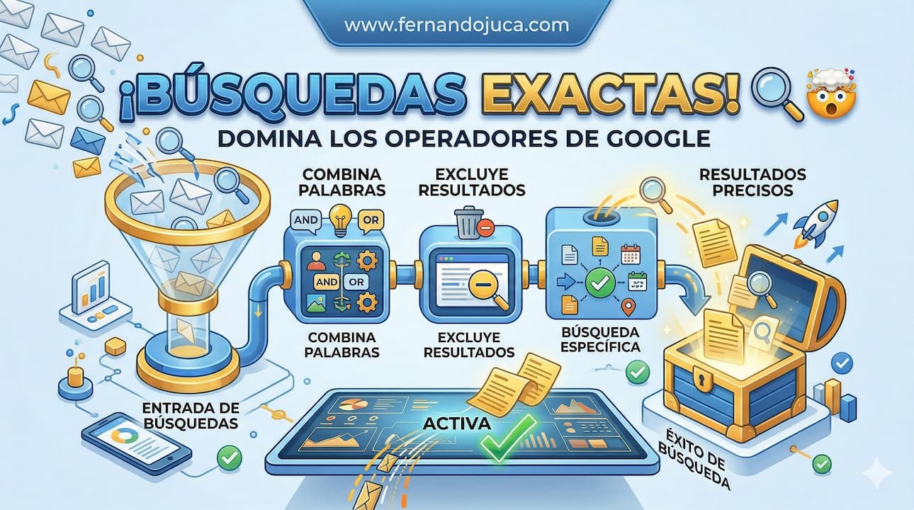 Cómo buscar mejor en Google con operadores de búsqueda