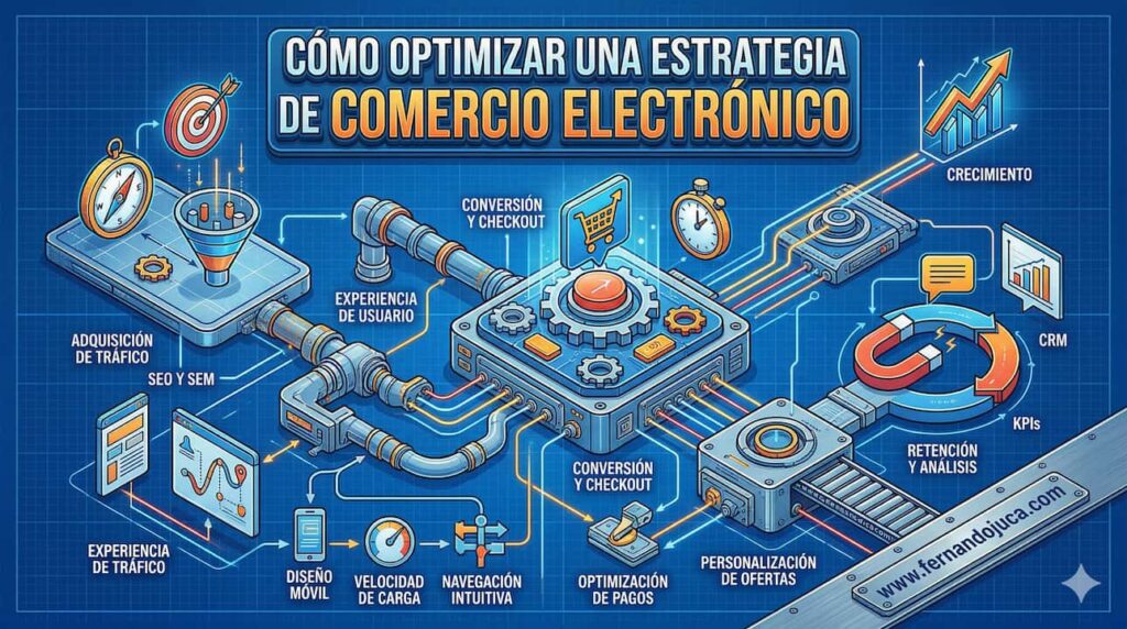 Cómo optimizar una estrategia de comercio electrónico