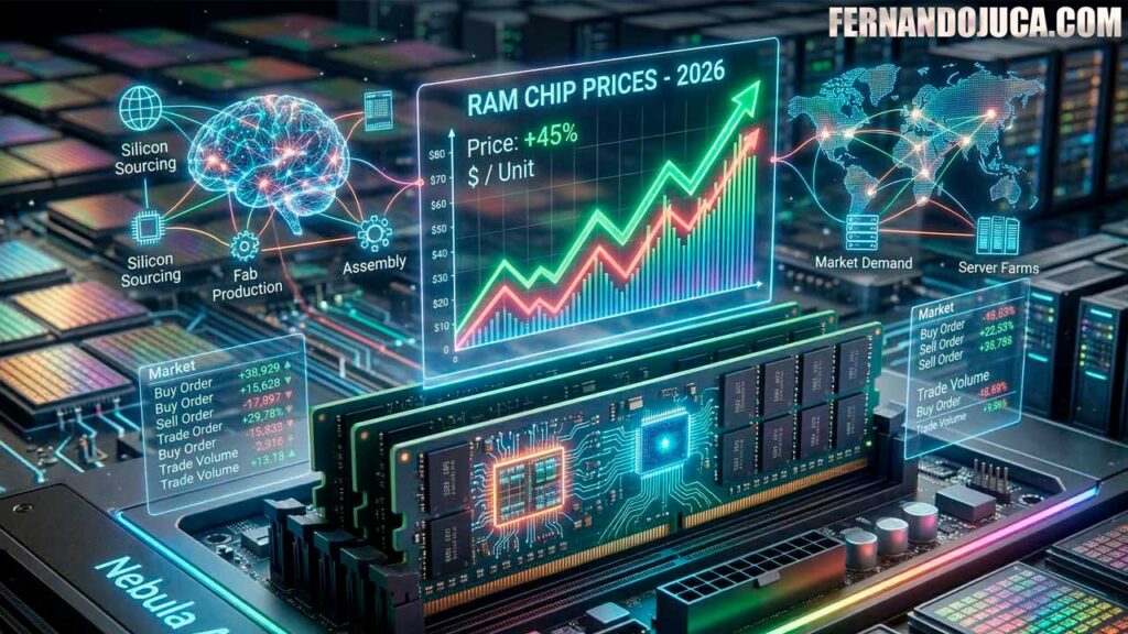 Por qué el precio de la RAM se ha disparado en pocos meses