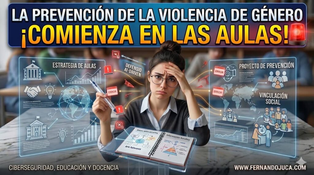 La prevención de la violencia de género comienza en las aulas