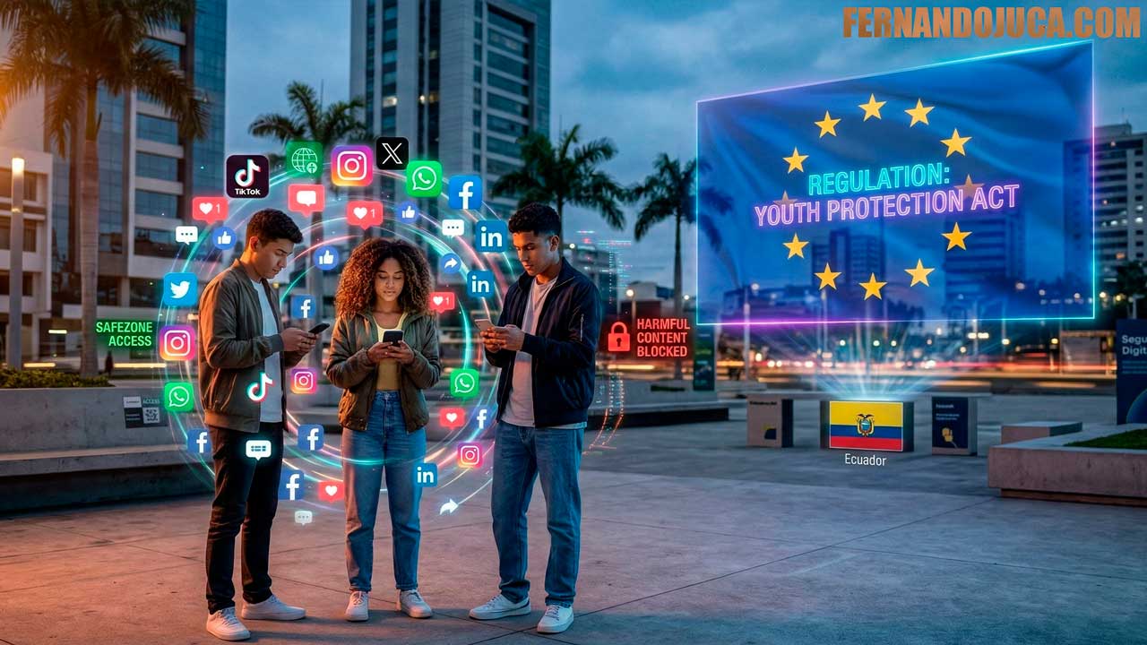 Europa plantea prohibir el uso de redes sociales a menores