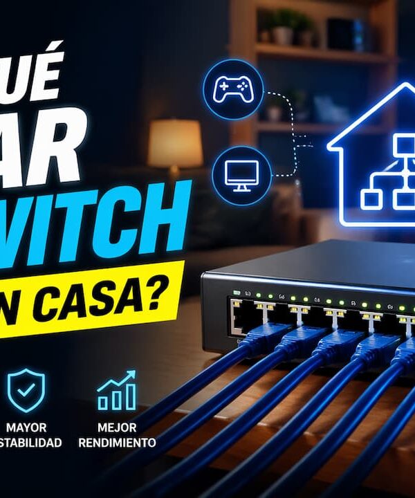 ¿Por qué usar un switch de red en casa?