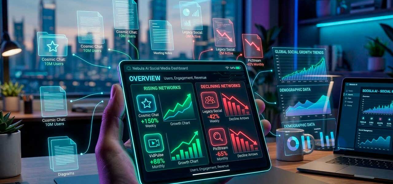 Qué redes sociales están ganando y cuáles están perdiendo usuarios