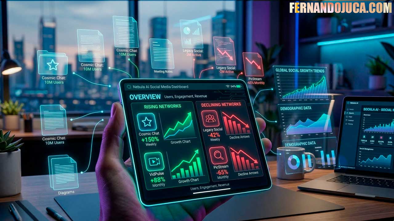Qué redes sociales están ganando y cuáles están perdiendo usuarios