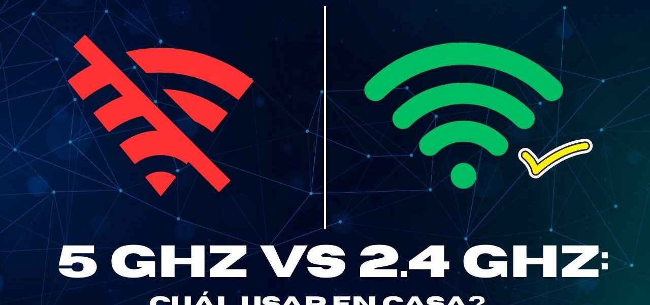5 GHz vs 2.4 GHz: cuál usar en casa