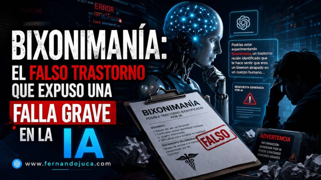 Bixonimanía: el falso trastorno que expuso una falla grave en la IA