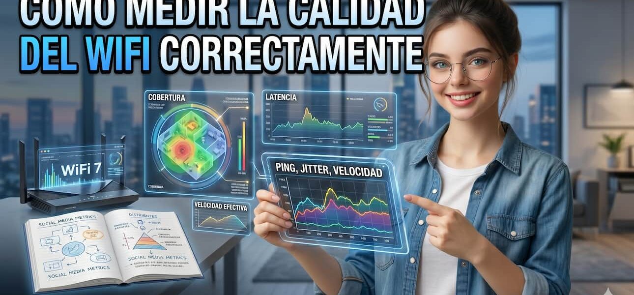 Cómo medir la calidad del WiFi correctamente 📶