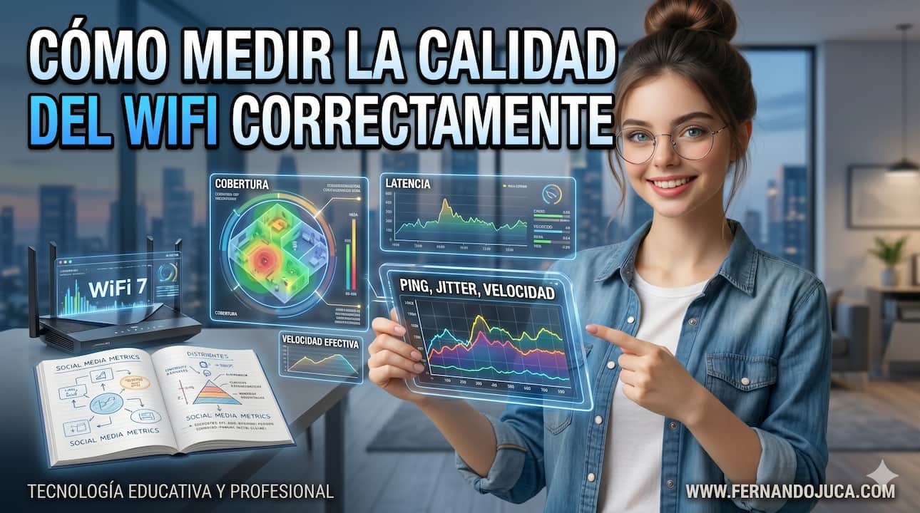 Cómo medir la calidad del WiFi correctamente 📶