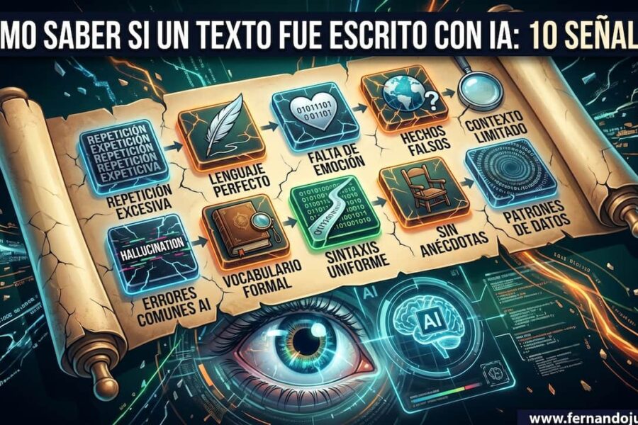 Cómo saber si un texto fue escrito con IA: señales para detectarlo con precisión