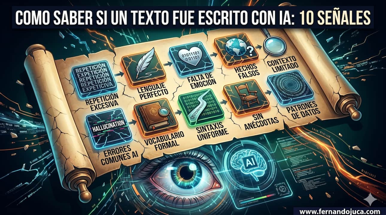 Cómo saber si un texto fue escrito con IA: señales para detectarlo con precisión