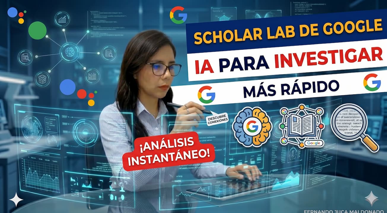 Google Scolar Lab: IA para investigar mejor y más rápido🔍