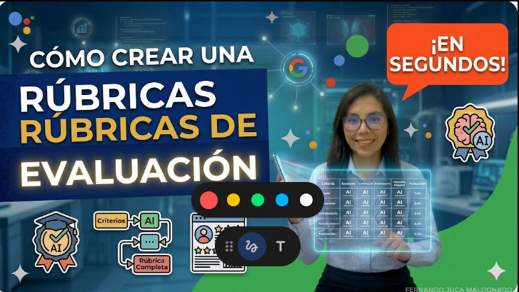 Crea rúbricas de evaluación con IA en segundos