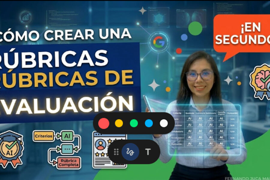 Crea rúbricas de evaluación con IA en segundos