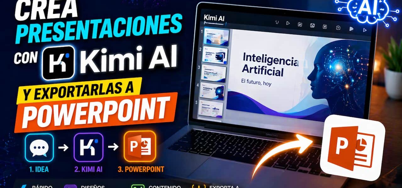 Crear presentaciones con Kimi IA para PowerPoint