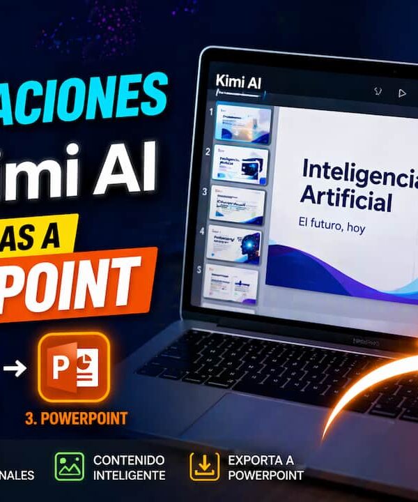 Crear presentaciones con Kimi IA para PowerPoint