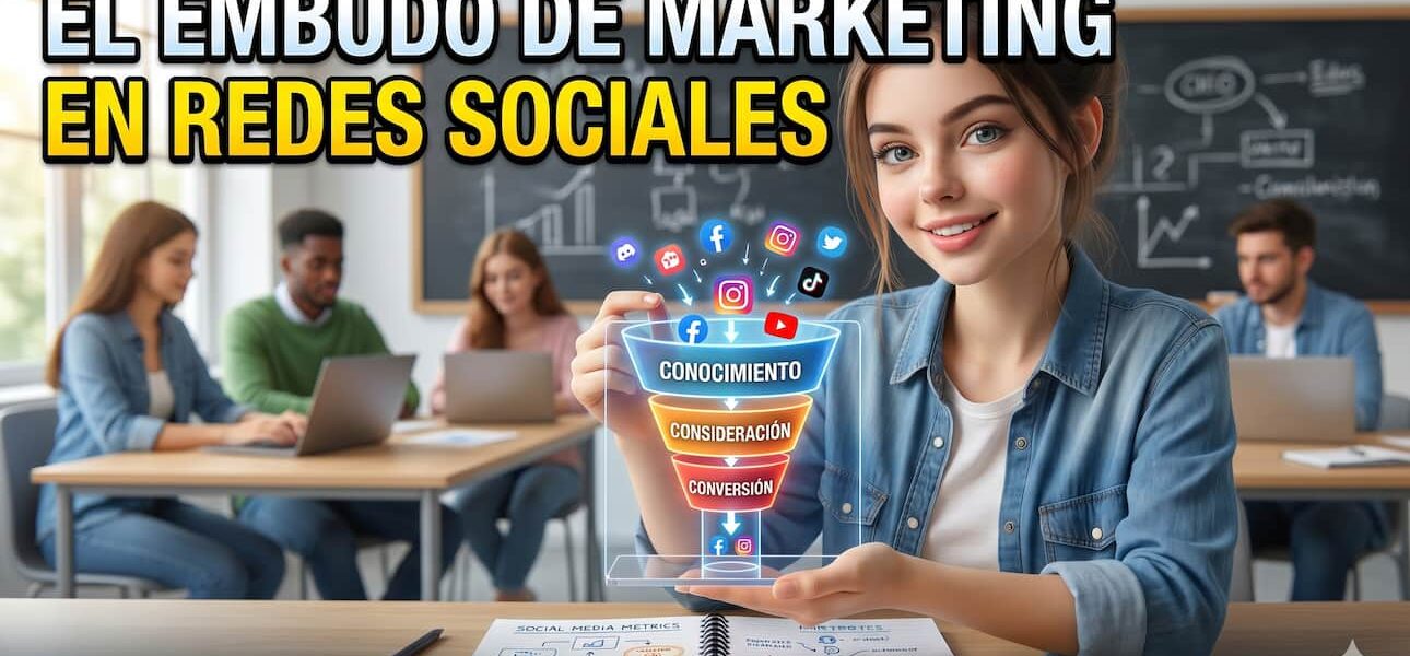 El embudo de marketing en redes sociales