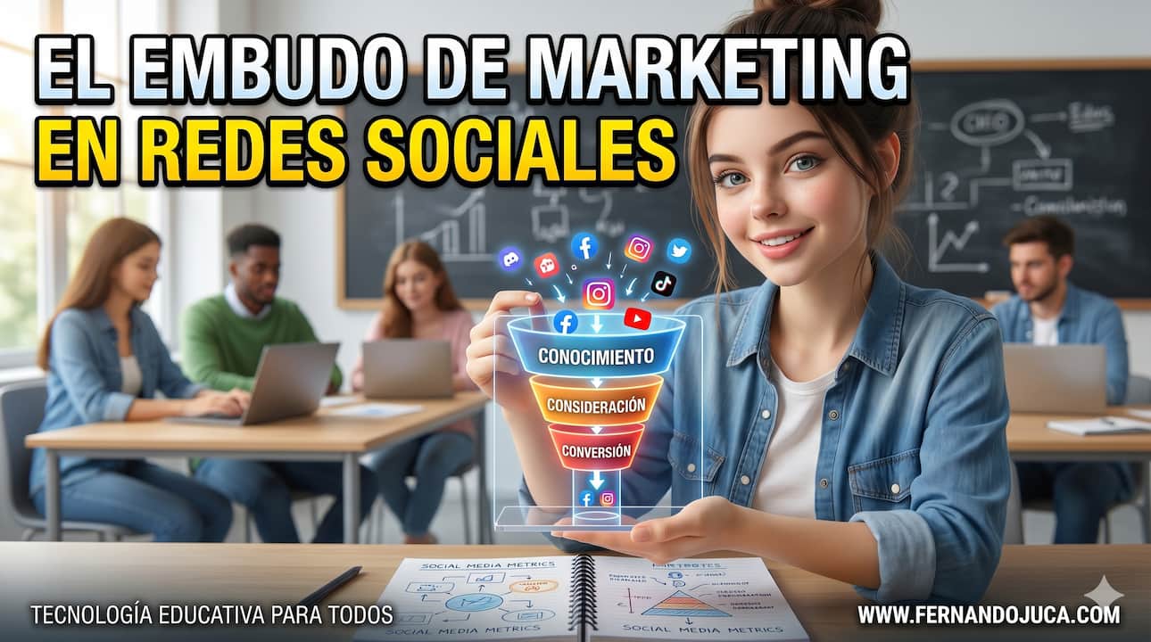 El embudo de marketing en redes sociales