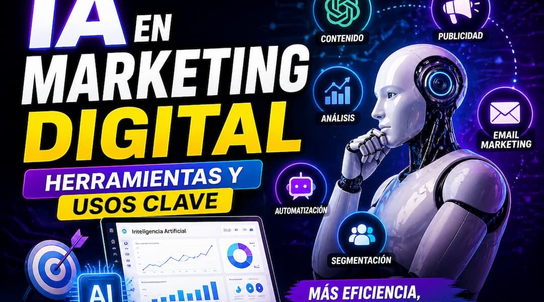 IA en marketing digital: herramientas y usos clave
