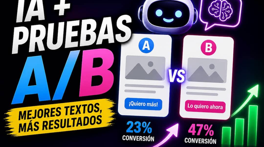 IA y pruebas A/B para mejorar textos de marketing