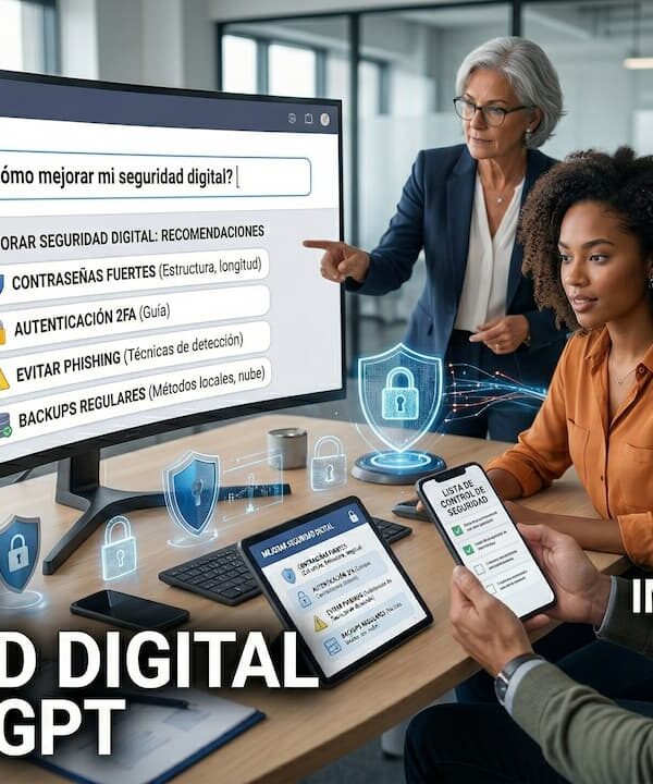 La mejor forma de mejorar tu seguridad digital usando ChatGPT