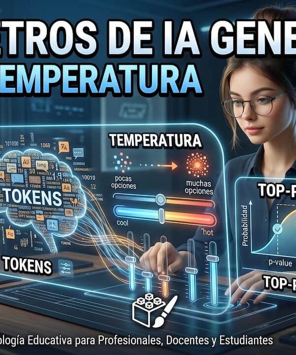 Parámetros de IA generativa: tokens, temperatura y Top-P