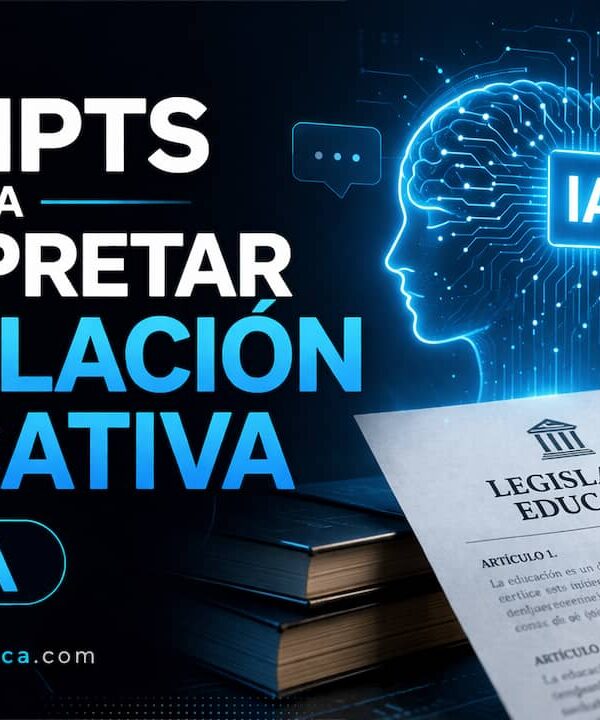 Prompts para interpretar legislación educativa con IA
