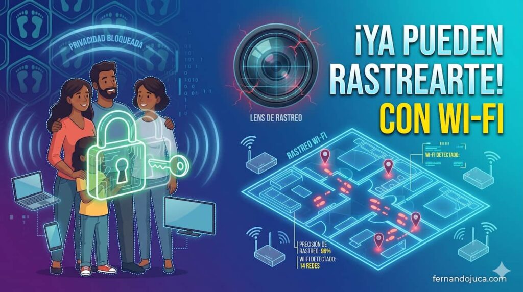 Ya pueden rastrearte con Wi-Fi (sin cámaras) 📡