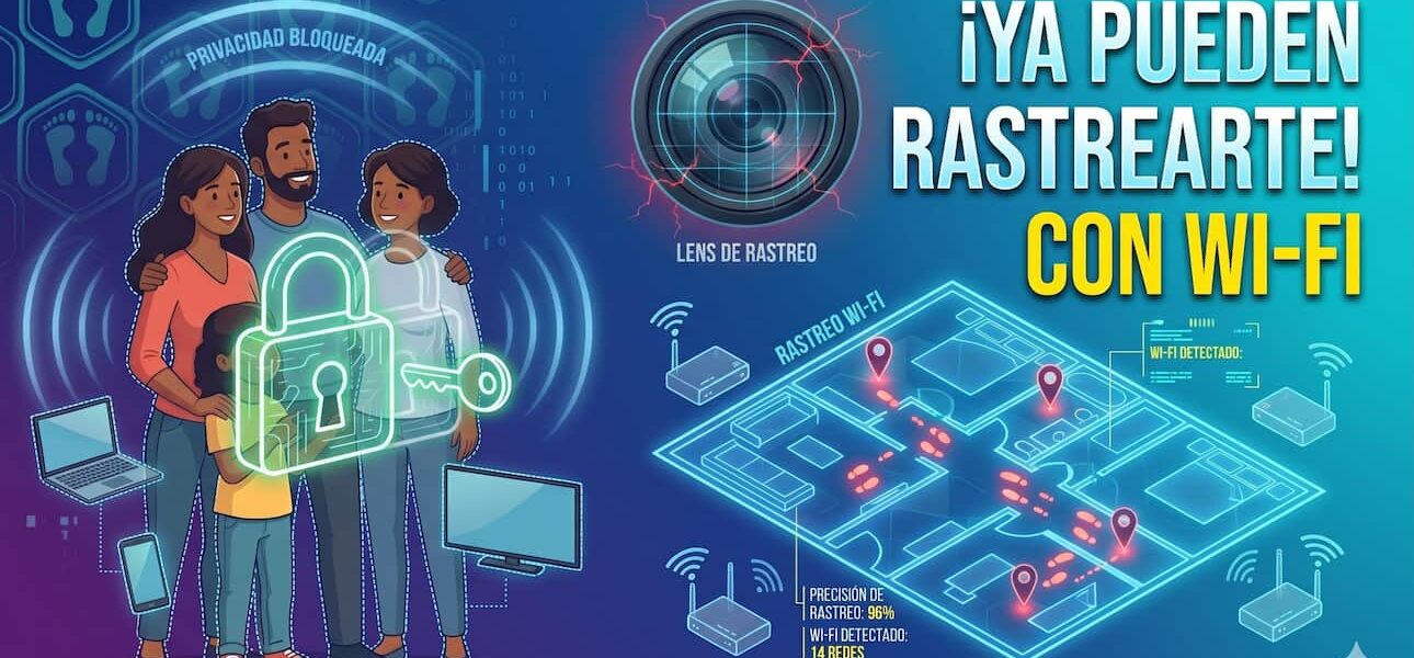 Ya pueden rastrearte con Wi-Fi (sin cámaras) 📡