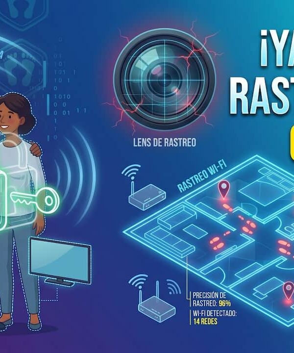 Ya pueden rastrearte con Wi-Fi (sin cámaras) 📡