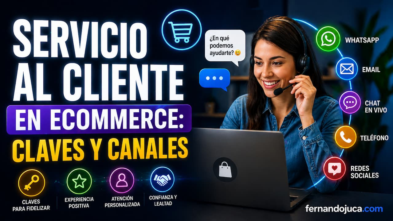 Servicio al cliente en ecommerce: claves y canales