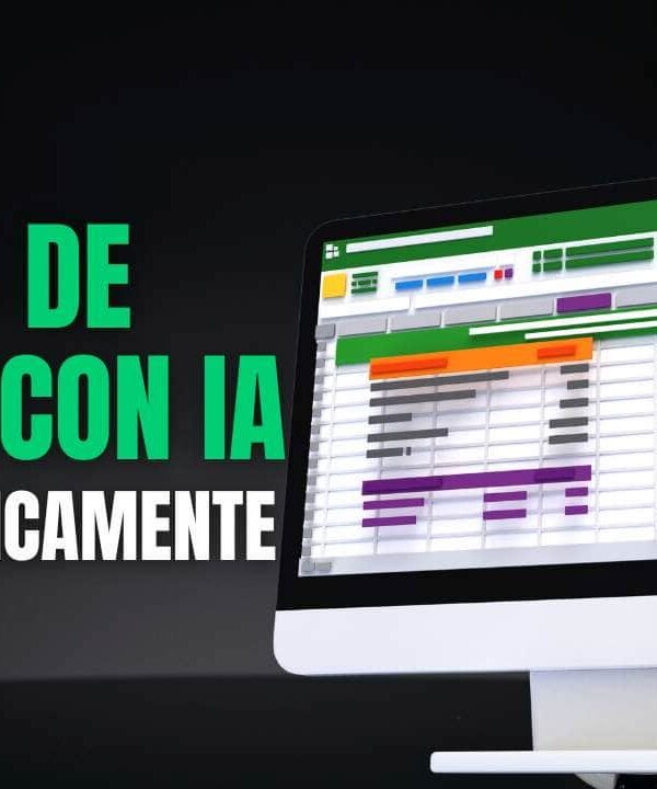 Crea hojas de Excel con IA: fórmulas, gráficos y análisis automático