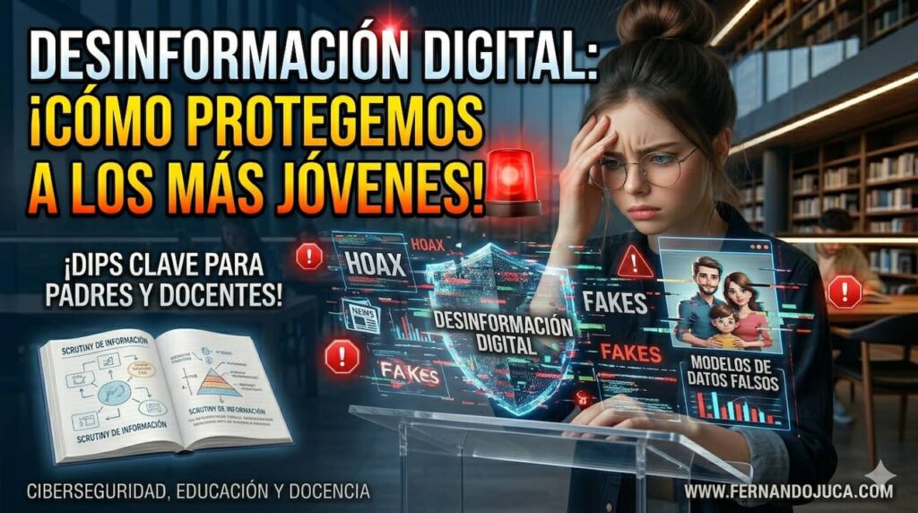 Desinformación digital: cómo proteger a niños y adolescentes