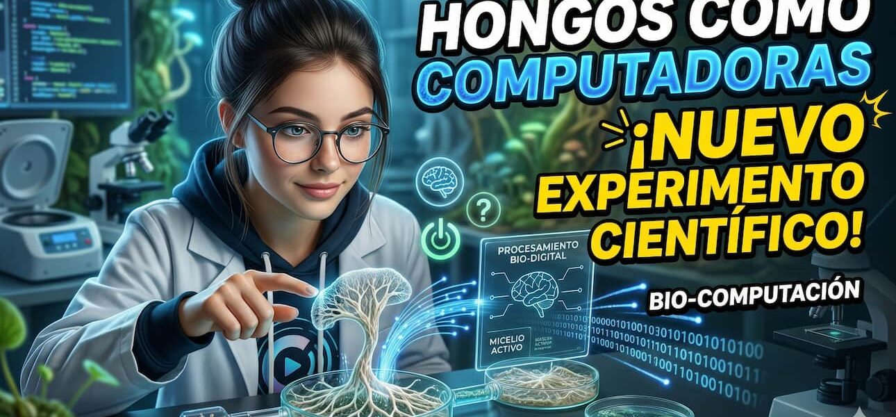 Hongos como computadoras: el nuevo experimento científico