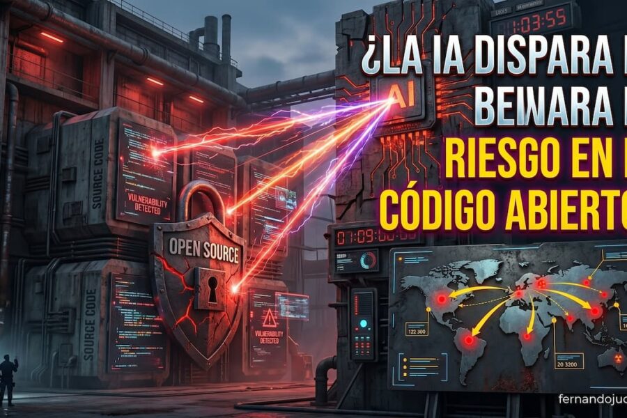 La IA dispara el riesgo en el software de código abierto