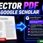 Nuevo lector PDF de Google Académico con IA