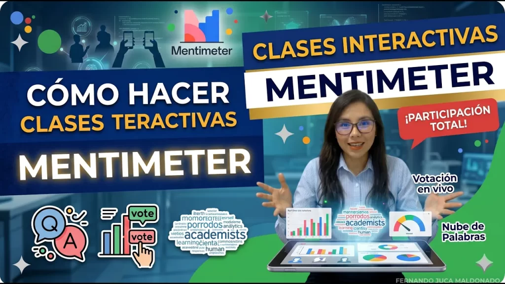 Mentimeter: cómo hacer clases interactivas en minutos (guía práctica docente)