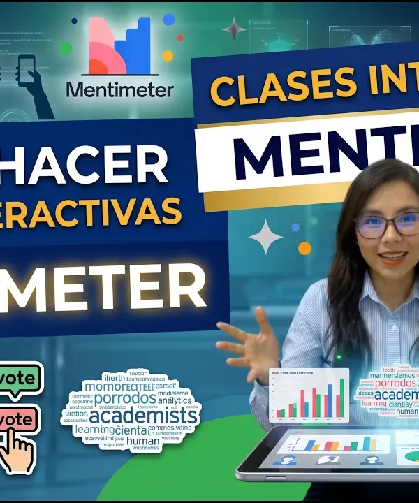 Mentimeter: cómo hacer clases interactivas en minutos (guía práctica docente)